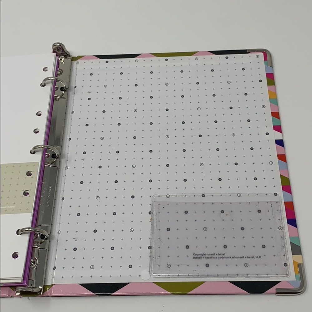 3-Ring binder / planner - Picture 5 of 6